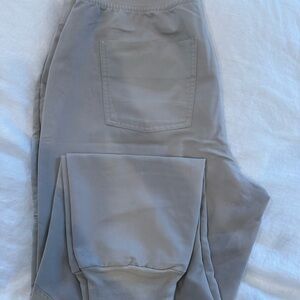 Gray cement figs, Zamora Jogger scrub Pants